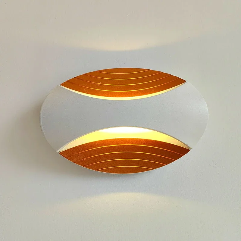 Современный светодиодный настенный светильник с двойной головкой для освещения