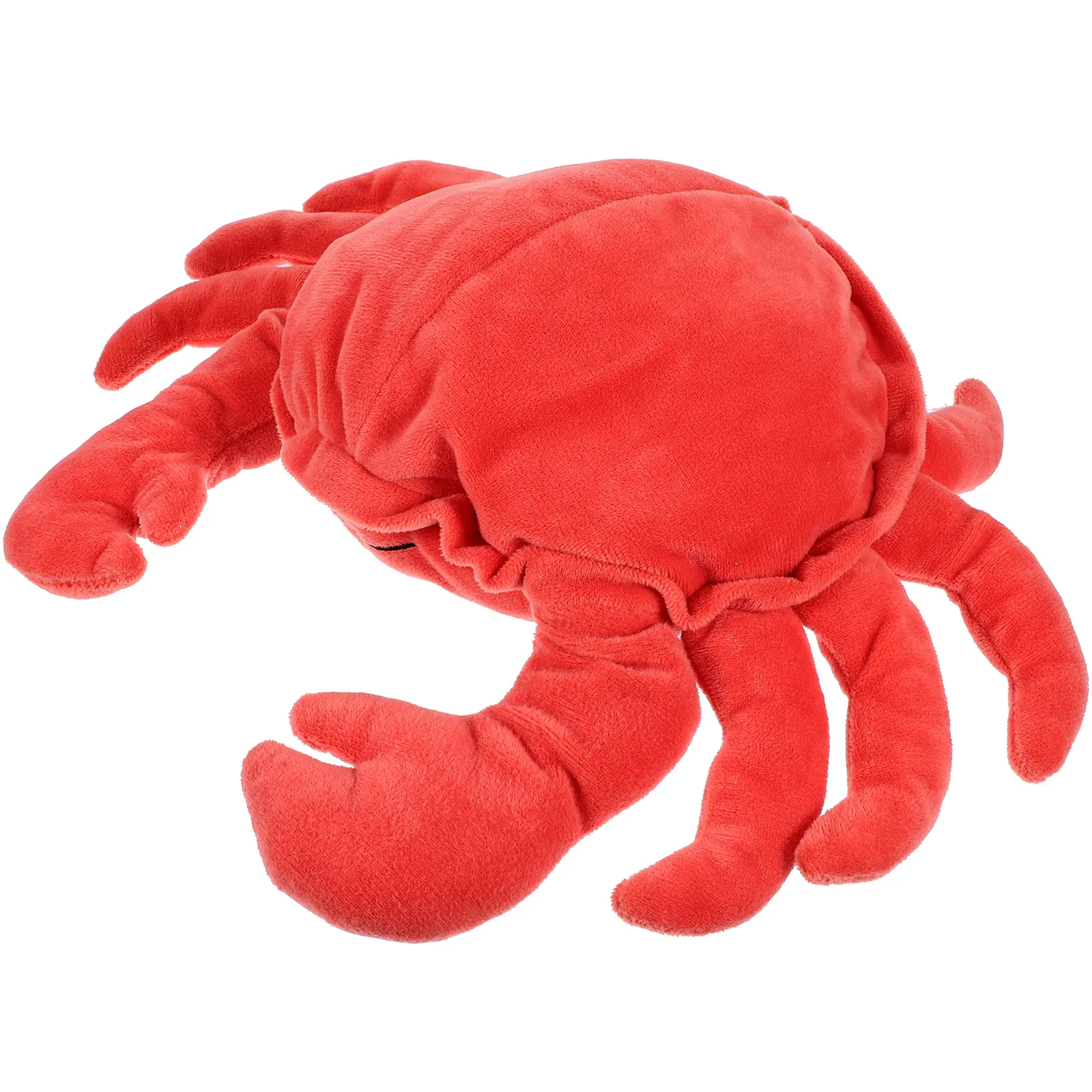 

Stuffed Crab Interactive Puppet Adorable Hand Puppet Plaything Story Telling Hand Puppet