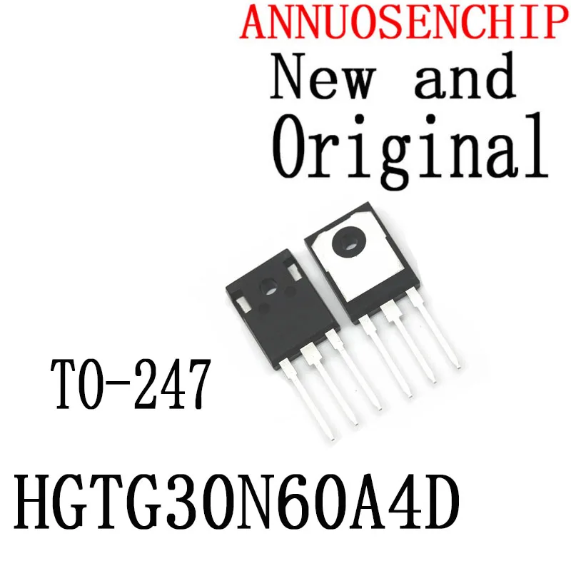 

Новые и оригинальные TO-247 HGTG30N60 30N60 TO-3P 30N60A4D TO247 новые полевые транзисторы HGTG30N60A4D, бесплатная доставка, 2 шт.