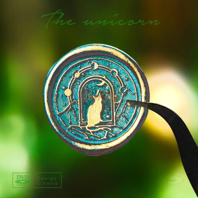 Высококачественный восковой штамп розовый Кот розмарин для вас набор голов