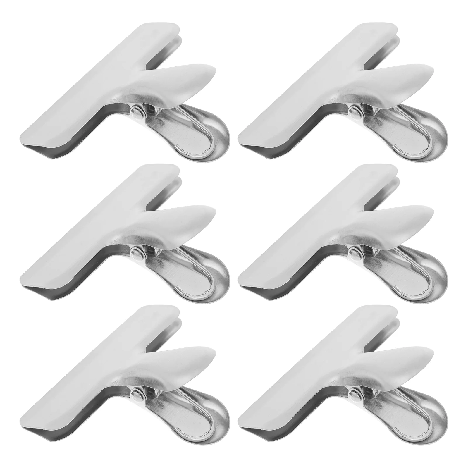 

6pcs Fashionable Sealer T shape Sealing Clamps Creative Clamps
