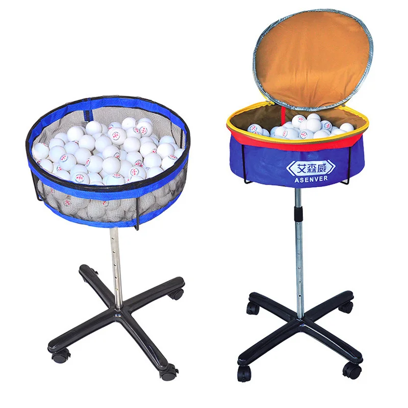 

ASENVER Table tennis Training device dedicated multi-ball basket collector Set moving multi-ball Storage basin Accessories