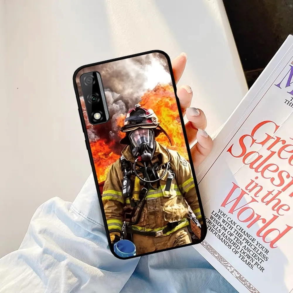 Чехол для телефона Firefighter Heroes Fireman Huawei Y9 6 7 5 Prime Enjoy 7s 8 plus 7a 9e 9plus 8E Lite Psmart Shell