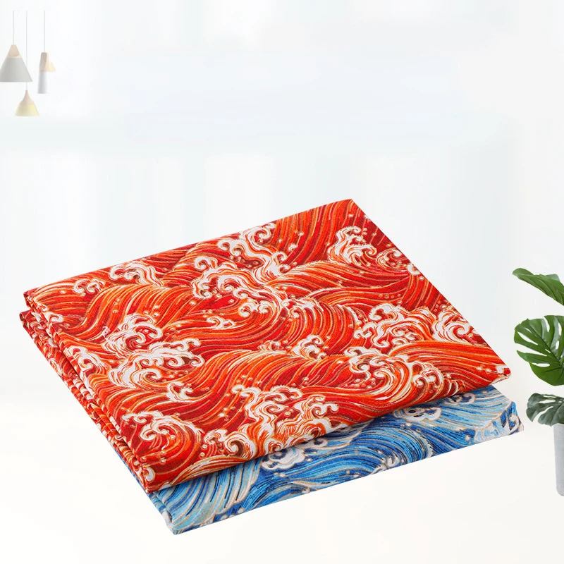 

Fashion Cotton Linen Blend Fabric By Meters Fashion Japan Style Thick Canvas Material for DIY Patchwork Furniture Upholstery