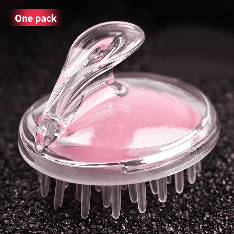 

Silicone shampoo brush health massage comb shampoo artifact bath comb adult baby shampoo antipruritic shampoo artifact