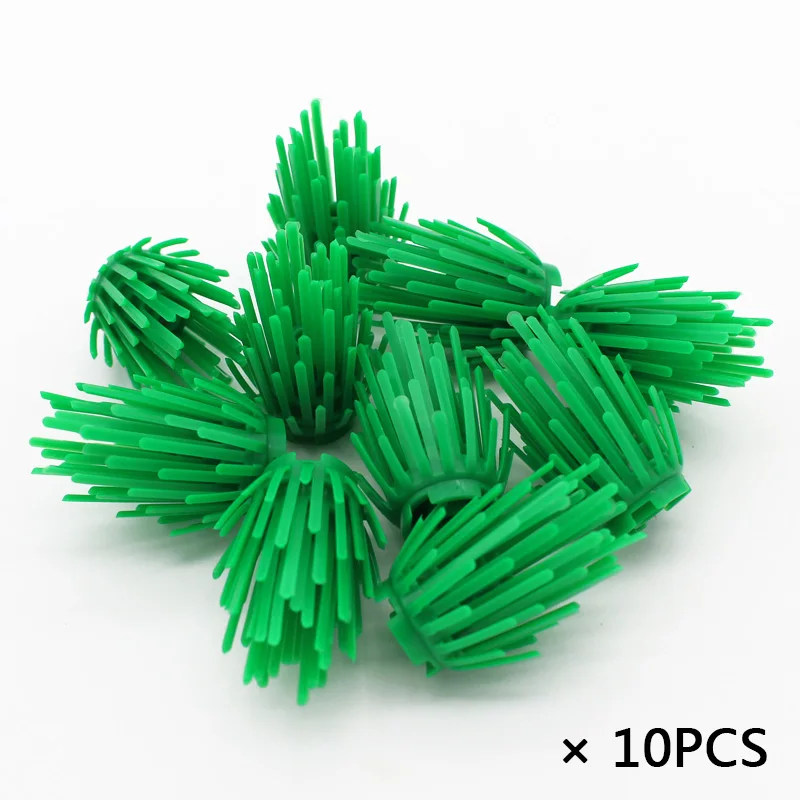 Кубики Moc 6064 кубики с колючьими растениями 2x2x4 развивающие строительные блоки для