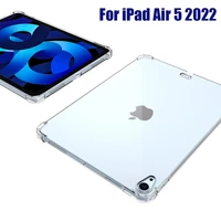 for ipad air 5 10 9 2022 case tpu silicon transparent slim cover for ipad air 5th generation a2589 a2591 soft silicone cover
