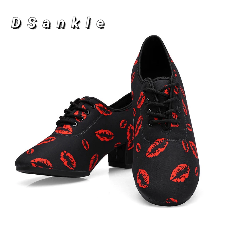 

Soft Sole Unisex Dance Shoes for Men Women Girls Ballroom Dancing Modern Tango Jazz Performance Practise Salsa Shoes