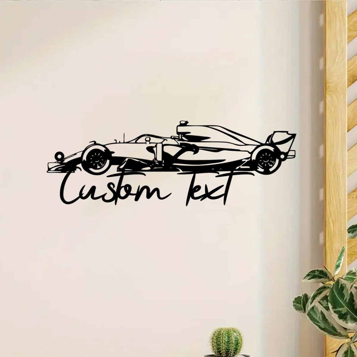 Металлический настенный знак на тему формулы заказ подарок фанатам Indycar вывеска