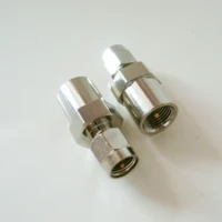 1x pcs adapter fme male to sma male cable connector socket fme sma straight nickel plated brass coaxial rf adapters