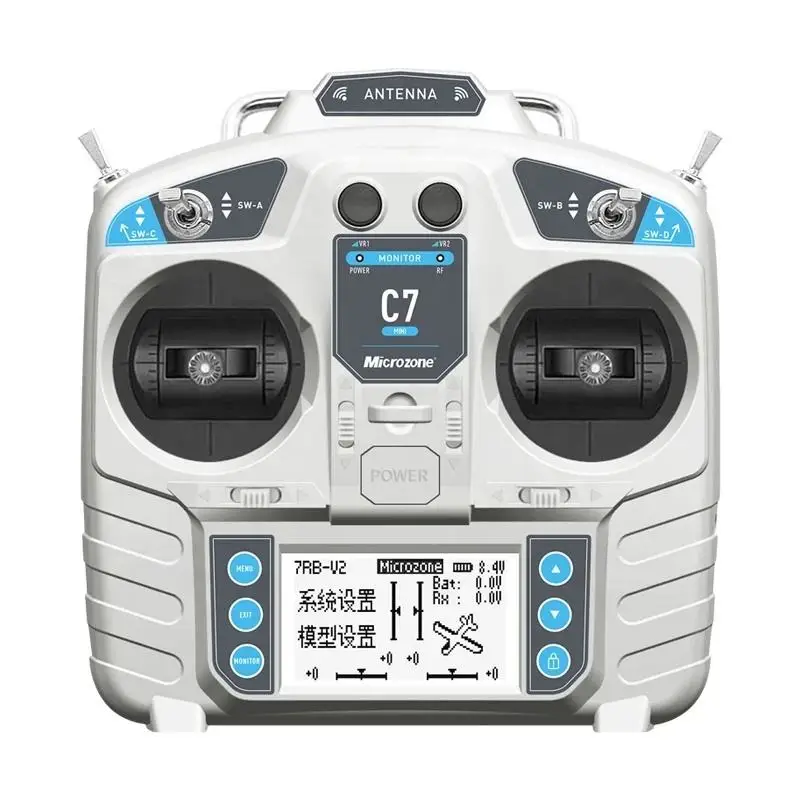 MicroZone MC7 C7 MINI 2 4G контроллер передатчик MC8RE приемник радионабор для