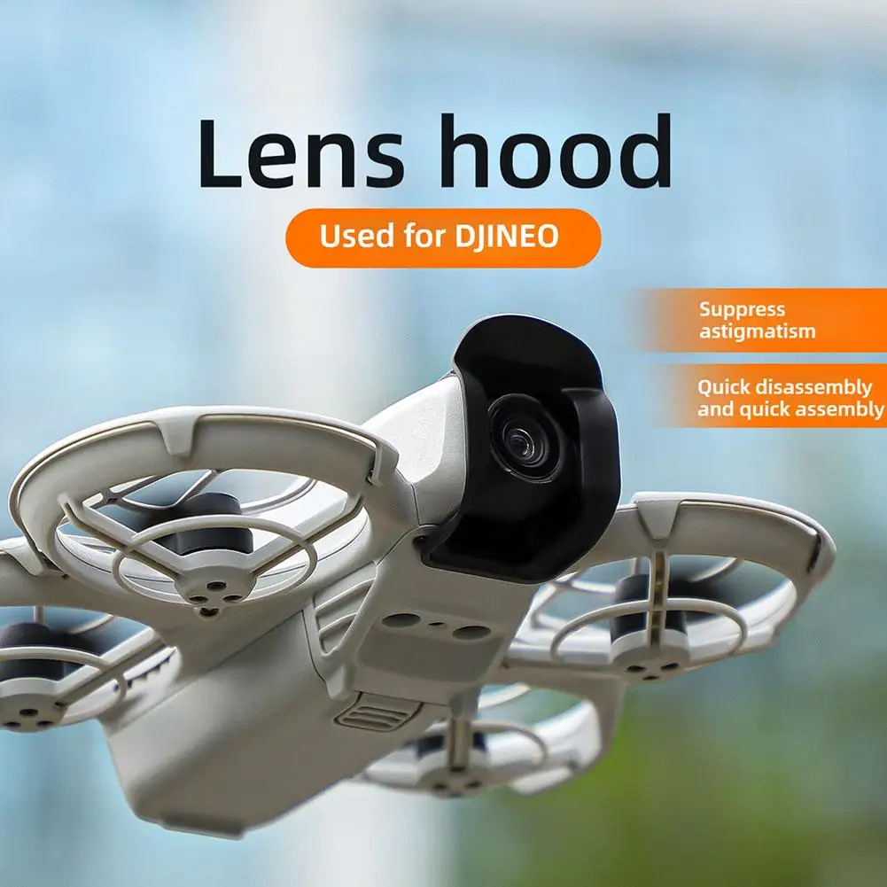 Крышка объектива для DJI Neo бленда солнцезащитный козырек антибликовая защита