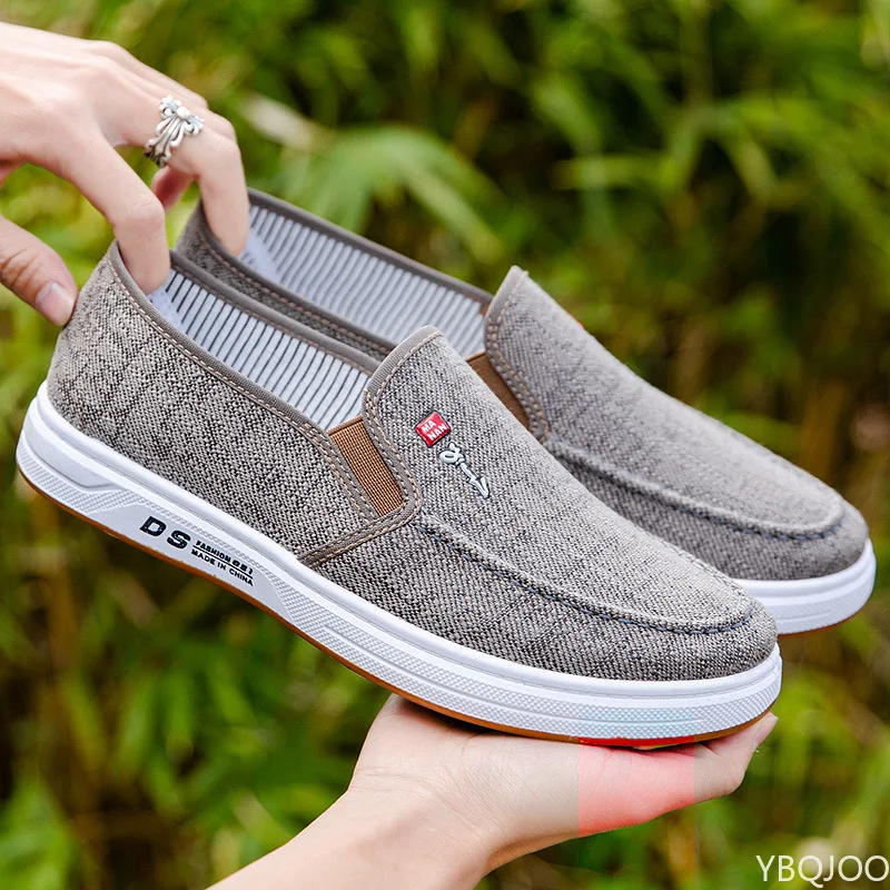 Мужские туфли дышащие и стандартные тканевые в стиле старого Пекина мужские