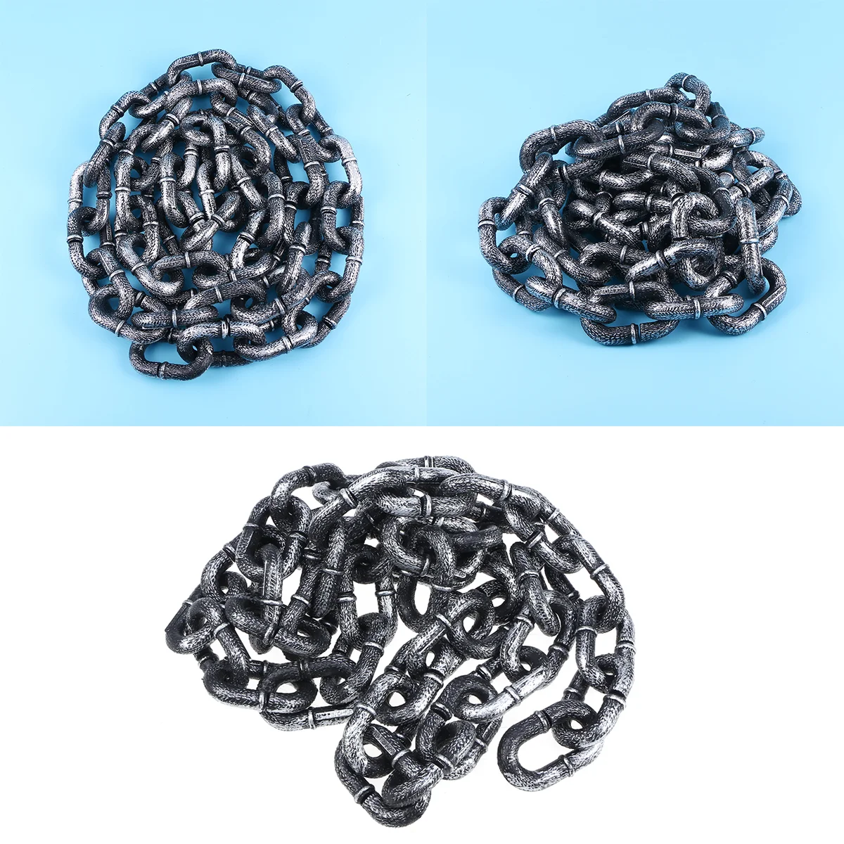 

Chainchainsprops Decorations Fake Party Links Costume Barrier Holloween Assecories Accessories Decorative Decor Link Prop