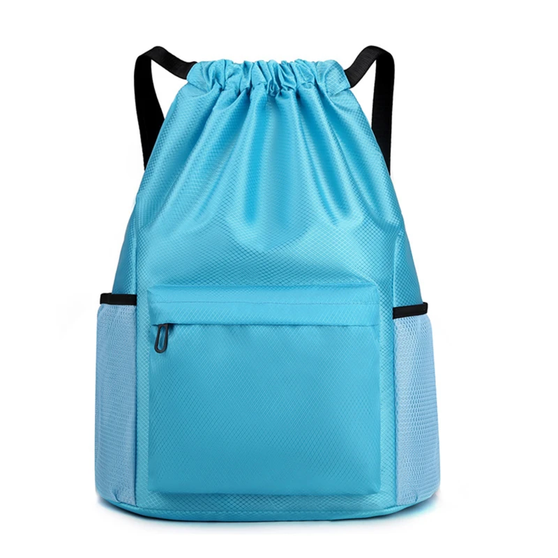 

HOT Drawstring Backpack Fashion School Gym Drawstring Bag Casual String Knapsack School Back Pack For Teenager Women Men