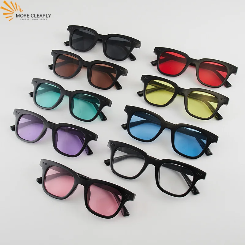 

1pcs Rectangle Vintage Sunglasses 2022 Fashion Design Retro Sun Glasses Female Popular Eyeglass Korean Style Casual Goggles