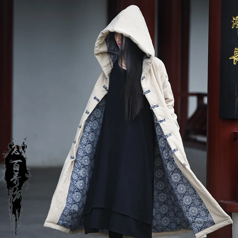 Ladies New Retro Women Warm Cotton Clothing Coat Coat Jacket Sandwich Cotton Leisure  Winter Coat   Winter Jacket Women