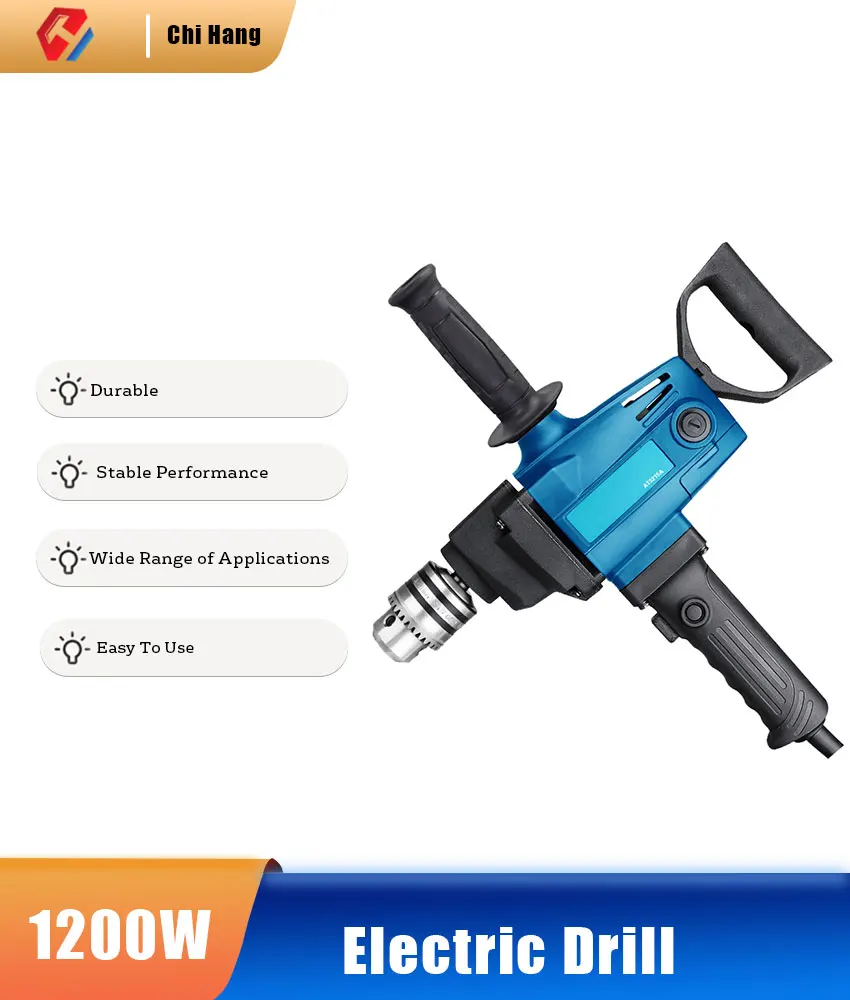 1200W Household Electric Drill 220v Handheld Electric Drill Mini electric screwdriver Small Blender Power Tool
