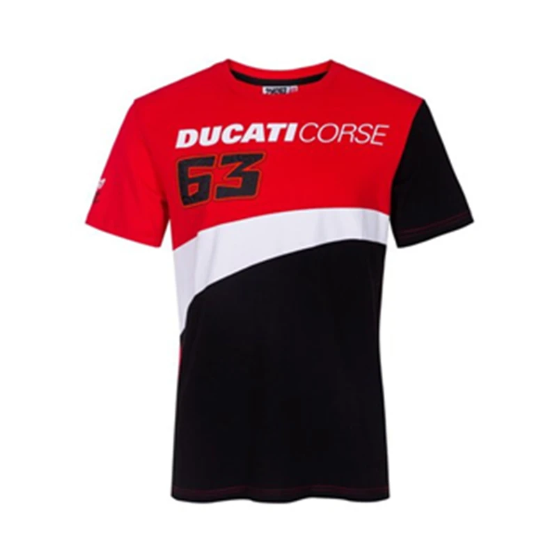 

2022 футболка Ducati для скутера/путешествий/гонок на мотоцикле/гоночный костюм F1 Футболка для мотоцикла форма для команды Формула 1