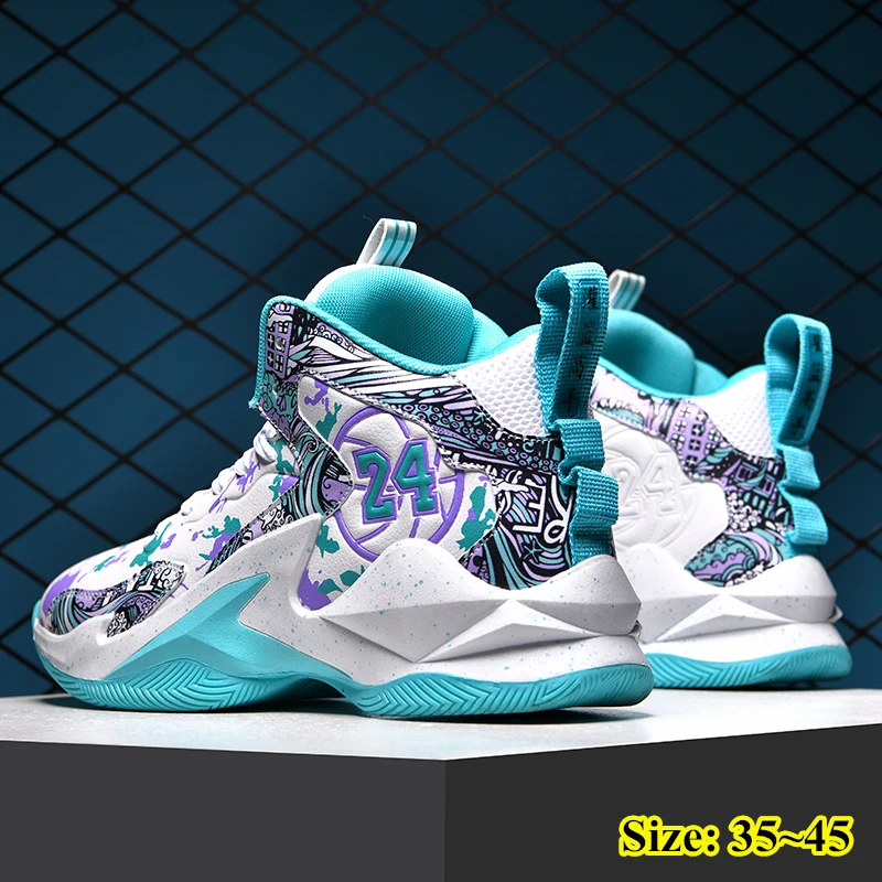 Plus Size Men/women Sneakers Cushioning Sports Shoes High-top Fashion Footwear For Man