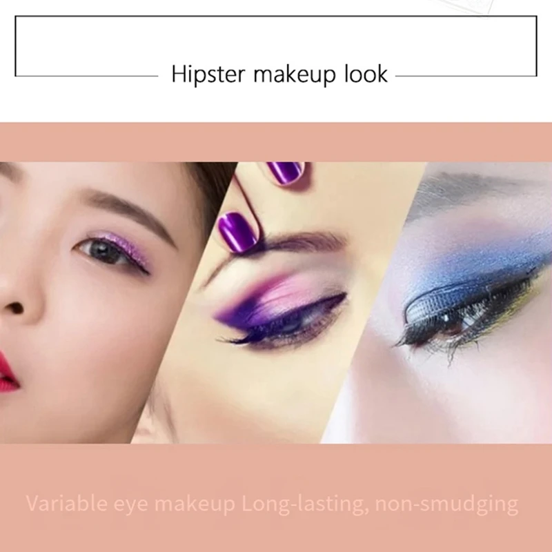 Палитра теней для век 35 цветов компактная фотоблестящая фотография