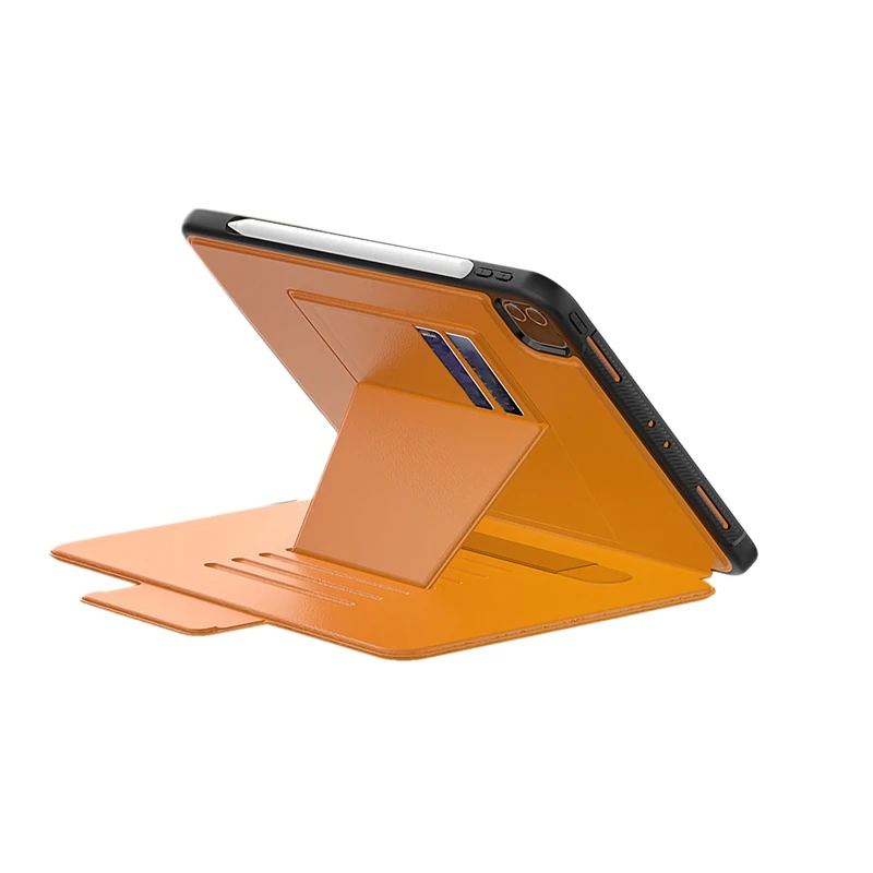 

Чехол для планшета iPad Pro 11 дюймов, многофункциональный чехол для планшета с откидной крышкой и держателем для ручки (2020)