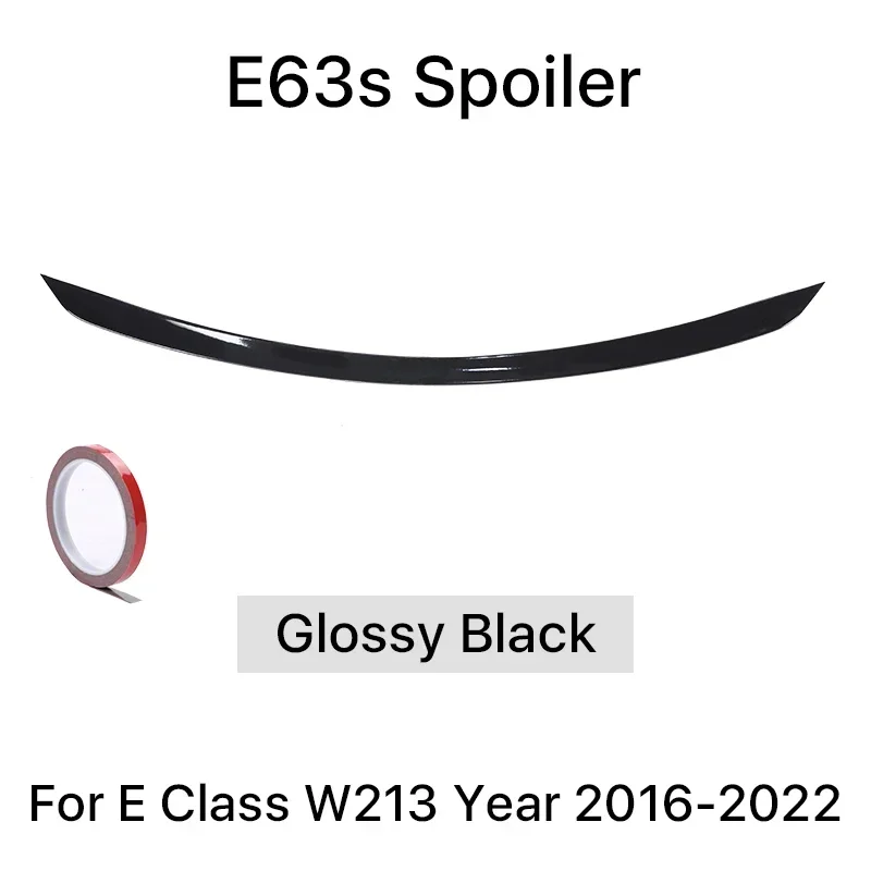 Задний спойлер багажника для Mercedes Benz E Class W213 Sedan 2016-2022 AMG PSM AN MZ E63 E63s, аксессуары для крыльев из углеродного волокна