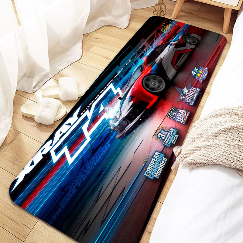 X-XRAY-Y гоночный Автомобильный Дверной коврик входной нескользящий Придверный