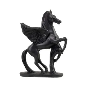 

Pegasus Mini Sculpture Black Anadolu Efes Seljuk Hittite Sumer Troian Potbellied Tepe