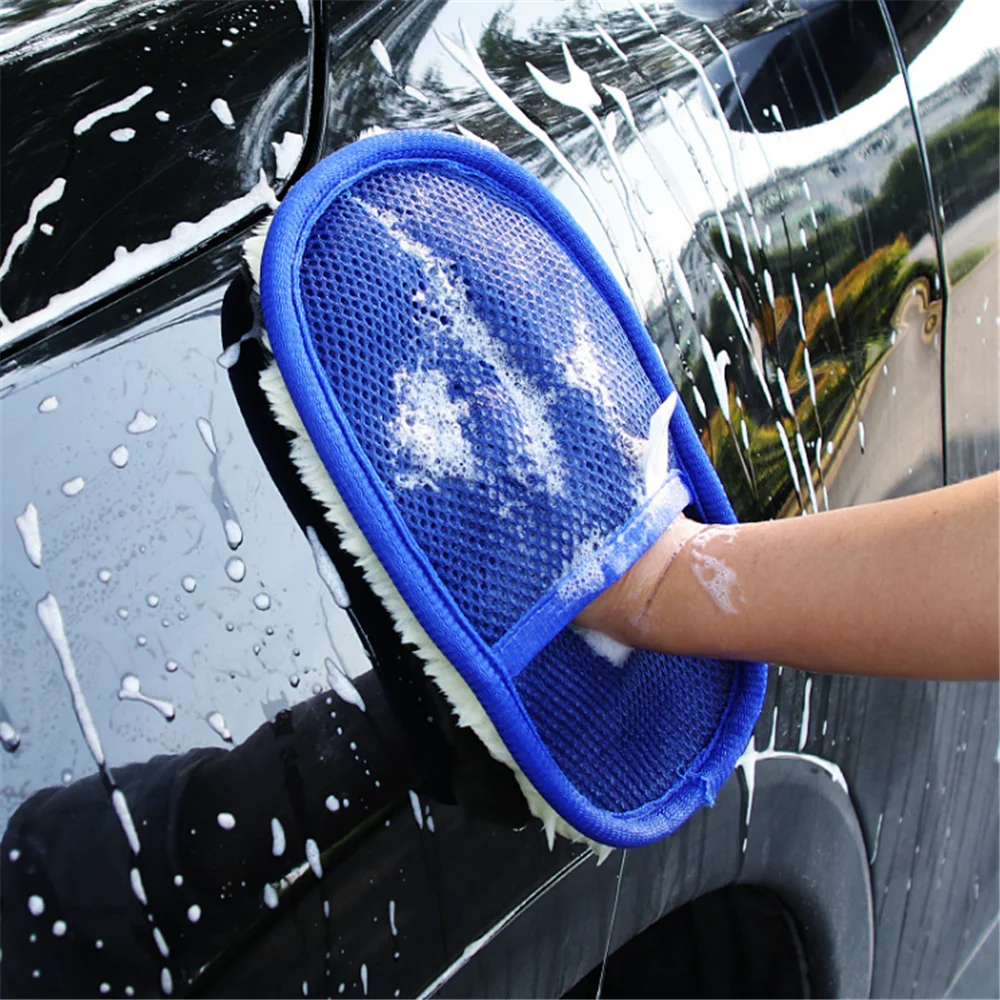 

Car Styling Wool Soft cleaning for Toyota C-Hr Corolla Seat Leon Ford Focus 2 Fiesta Ranger Mazda 3 6 CX-5