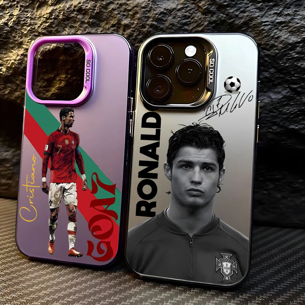 Фото Чехол для телефона Famous Football players C-CR7 для Xiaomi Mi 14T 14 13 12 12T 11 Lite Poco X7 X6 F7 F6 X5 F4 GT Pro 4G 5G Back Cover №1
