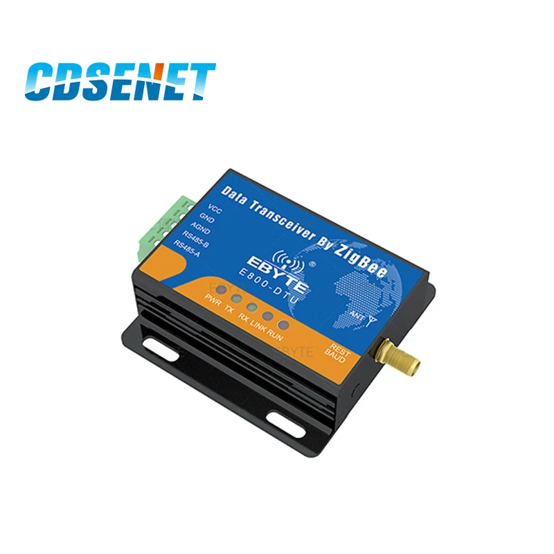 Zigbee CC2530 Module RS485 240MHz 20dBm Mesh Network CDSENET E800-DTU (Z2530-485-20) Ad Hoc Network 2.4GHz Zigbee rf Transceiver