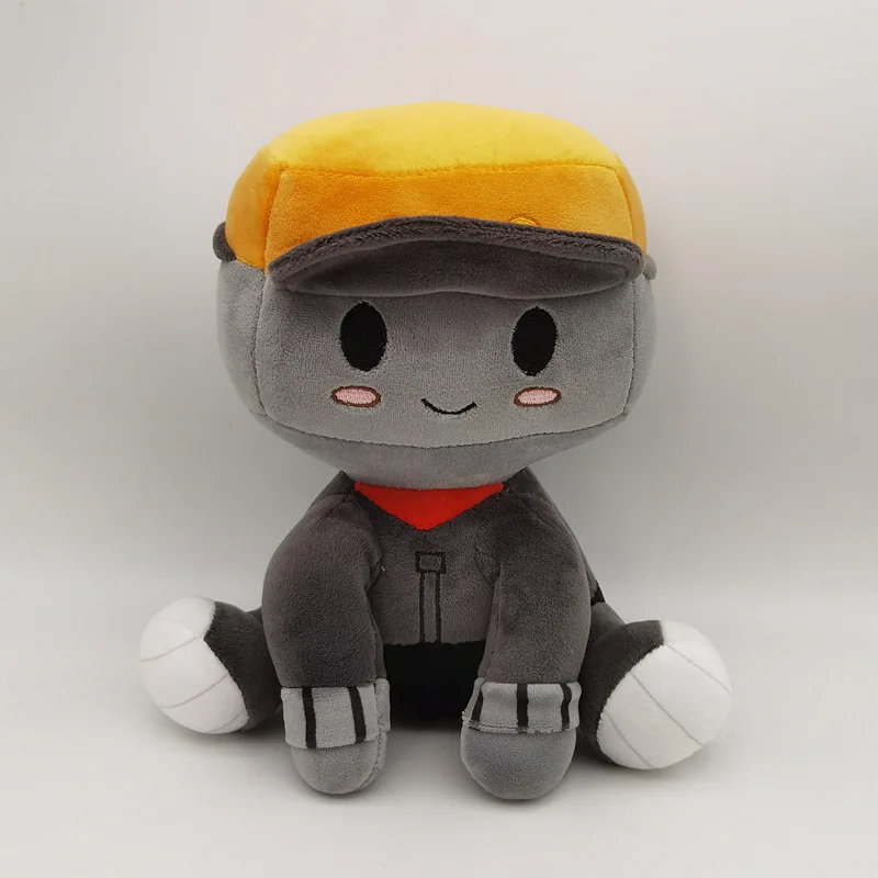 

Новинка, плюшевые игрушки Blox Buddies, мультяшная девушка, черная с шляпой, желтая кукла, декоративные детские подарки для малышей, рождественские подарки 2023