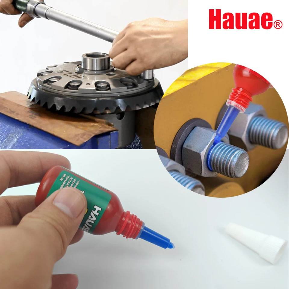 Винтовой клей для фиксации резьбы hauae 243 анаэробный противоскользящий