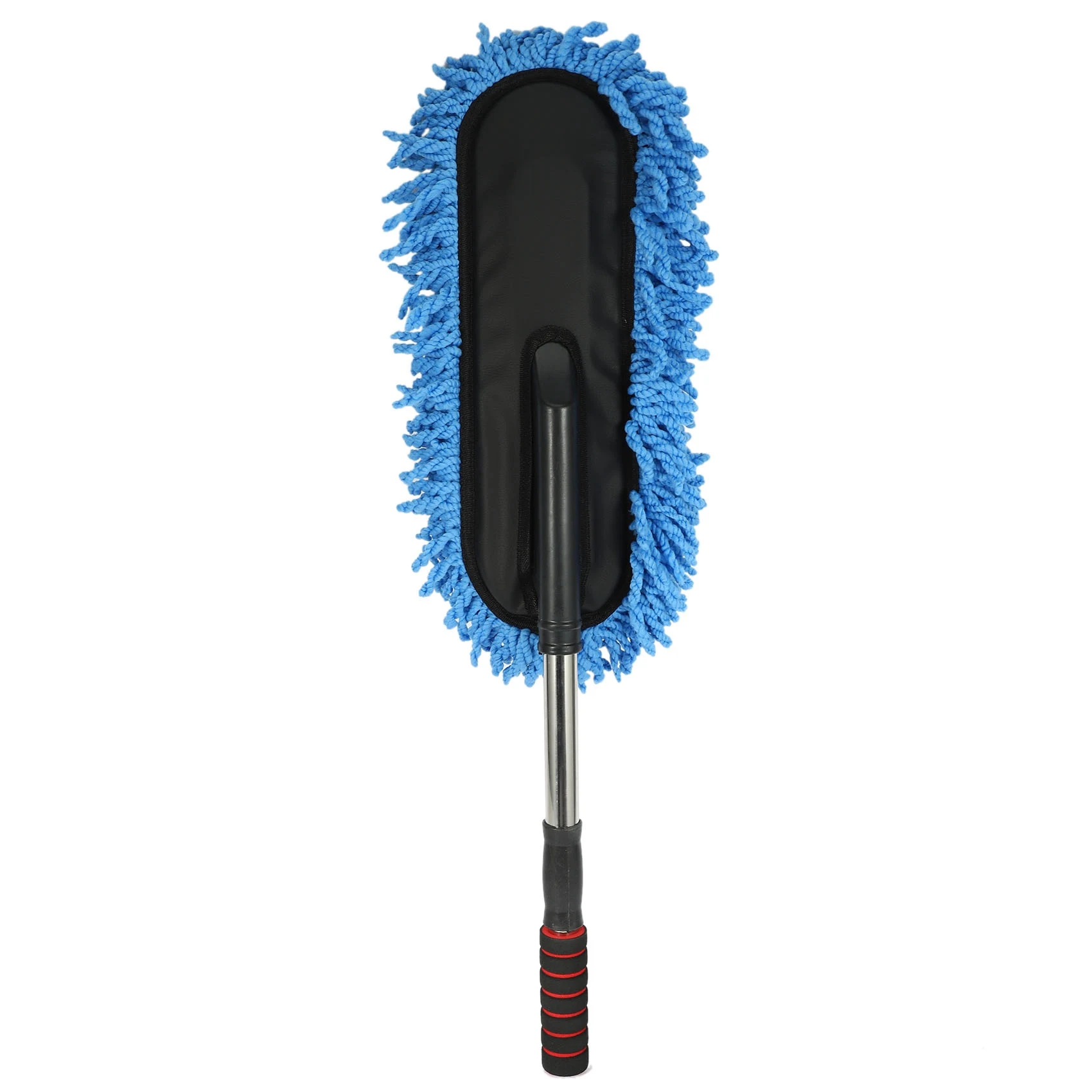 

Чистящая Щетка для мойки автомобиля, пылесборник, искусственный инструмент для мойки автомобиля с регулируемой длинной ручкой, синий