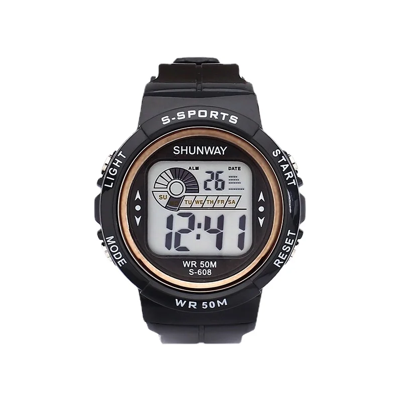 50m Waterproof Watch for Girls Boys Children's Watch Electronic Quartz WristWatch for Boy Girl Student Sports Watches Kids Reloj