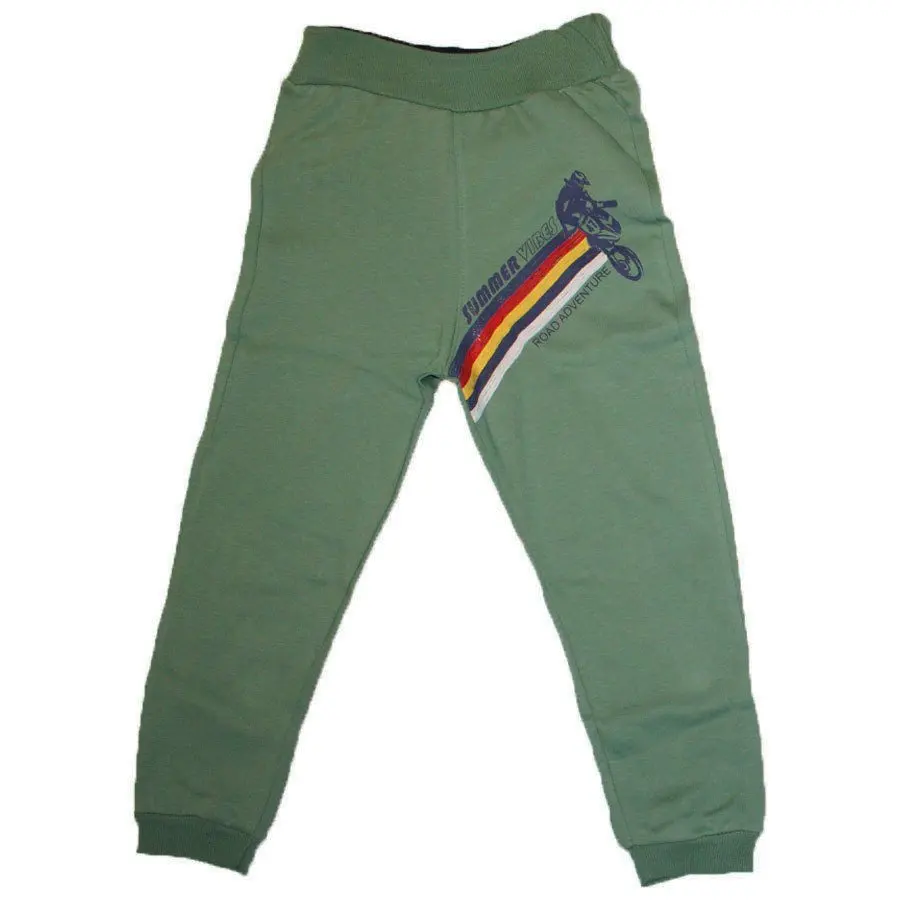 

Summer Vibes Biker Green Single Bottom