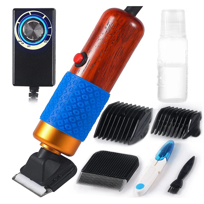 

Carpet Trimmer Rug Trimmer Low Noise Rug Making Kit 2 Comb Head Attachments For Handmade Rug Clean And Tufted US Plug