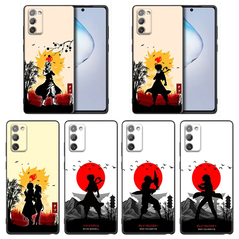 

Fairy Tail Anime Comic Phone Case For Samsung Galaxy A91 A73 A72 A71 A53 A52 A7 M62 M22 M30s M31s M33 M52 F23 F41 F42 5G 4G Capa