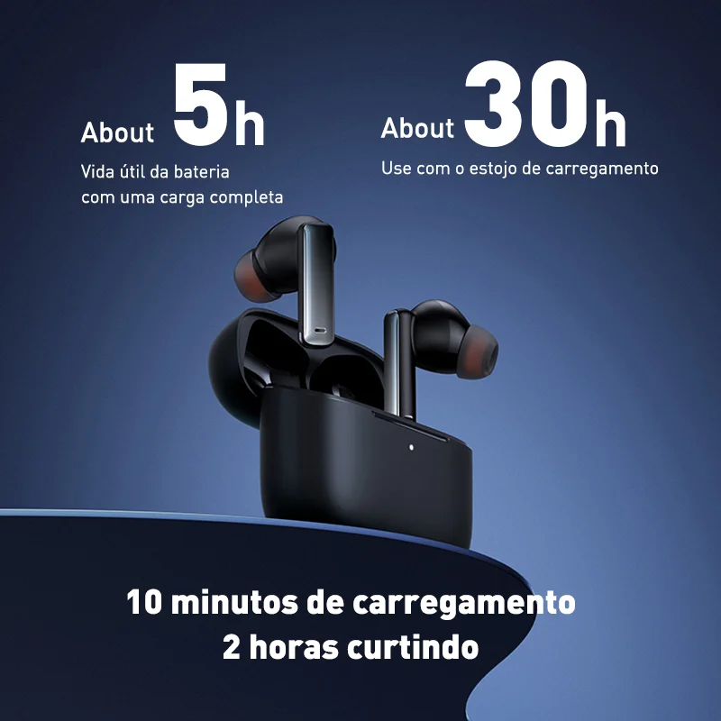 Tanie Baseus Bowie M2 ANC TWS Słuchawki Bluetooth 5.2, Aktywne Słuchawki Z Redukcją Szumów, Krótki Czas Oczekiwania, 4-mikrofonowa Redukcja Szumów ENC Najtaniej Baseus Bowie M2 ANC TWS Słuchawki Bluetooth 5.2, Aktywne Słuchawki Z Redukcją Szumów, Krótki Czas Oczekiwania, 4-mikrofonowa Redukcja Szumów ENC