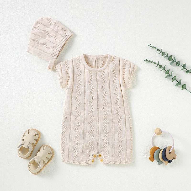 

Детский Трикотажный Хлопковый комбинезон, на возраст 0-18 месяцев