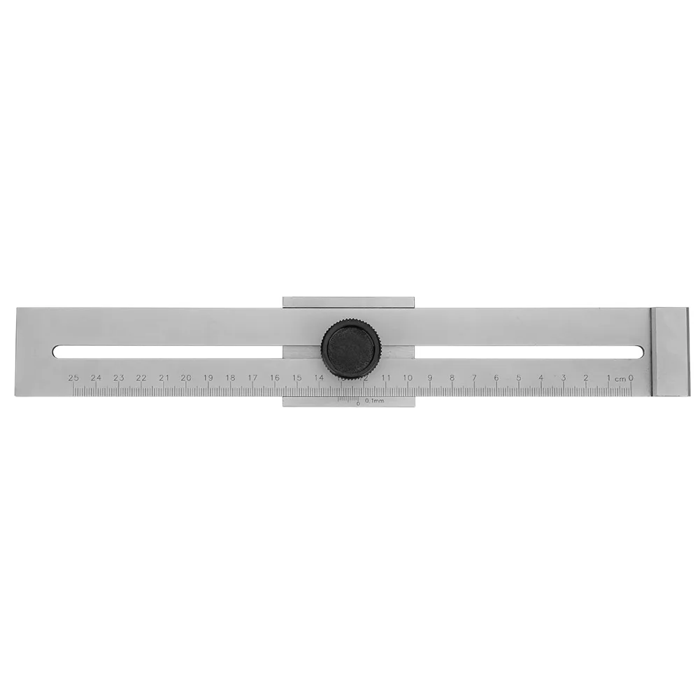 

0-250mm Measurement Range High Accuracy Woodworking Marking Ruler Gauge Measurement Tool Marking