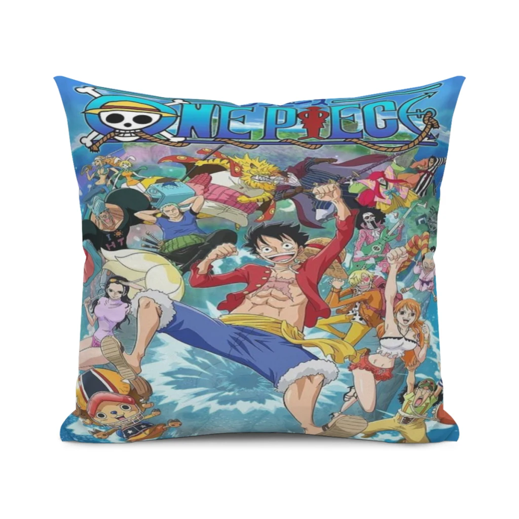 

Pillow cover Luffy Solon One Piece cartoon fashion creative living room chair sofa home decoration