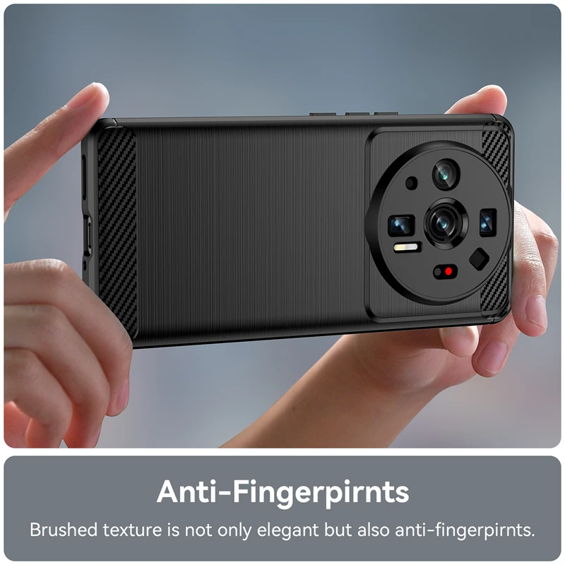 For Xiaomi 12S Ultra Case Silicone Carbon Fiber Rubber TPU Matte Case For Mi 12 Lite Pro 12X 12S Cover For Xiaomi 12S Ultra Case