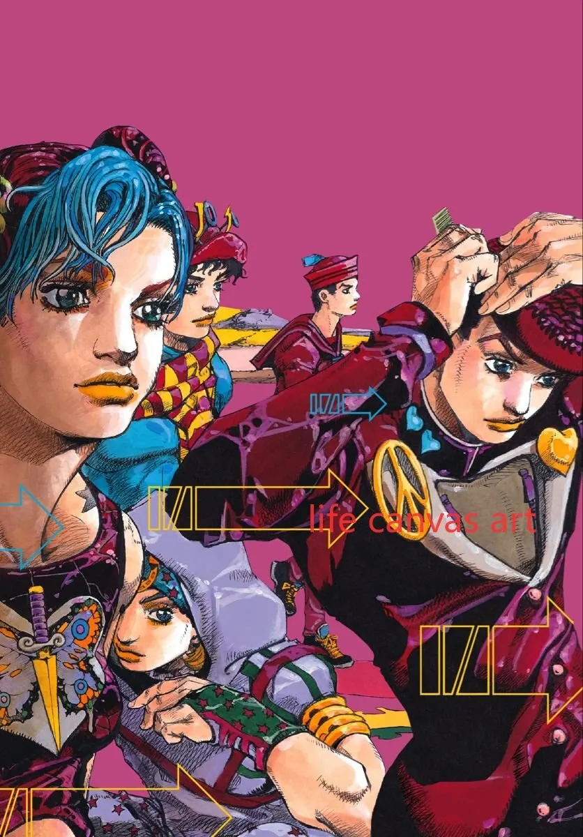 

Печать на холсте JoJo's Bizarre Adventure