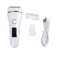 electric razor painless lady shaver whole body abs waterproof body epilator laser lcd display usb charging trimmer dropshipping