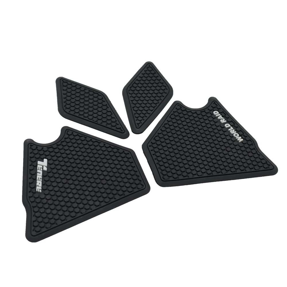 Для мотоцикла Tenere 700 World Raid 2022, резиновая боковая защитная накладка на топливный бак, наклейка