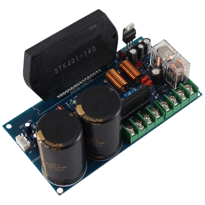 

STK401-140 Thick Film Music Power Amplifier Board High Power 120W+120W Component With UPC1237 Speaker Protection