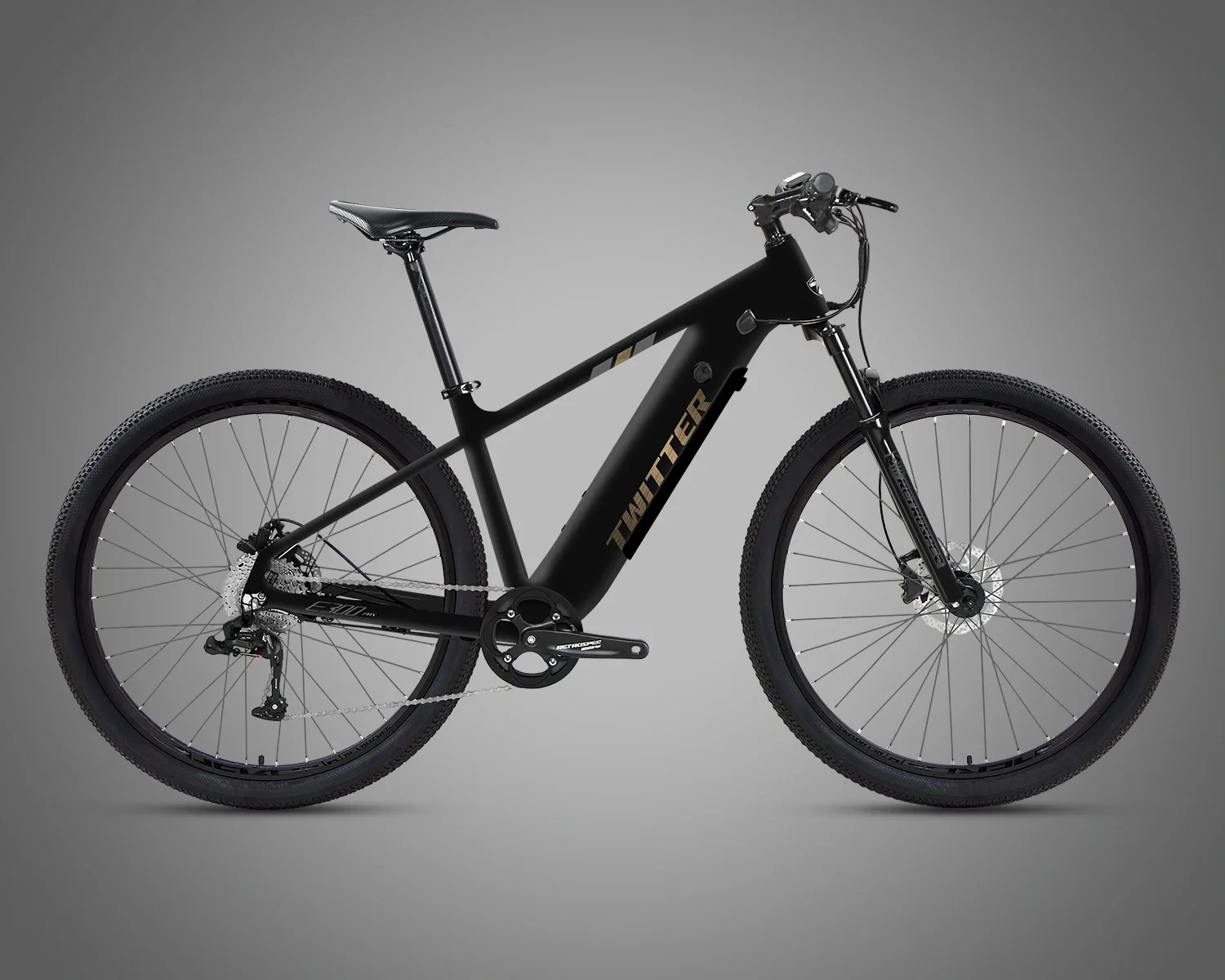 TWITTER E300 27 5/29 дюймов 48V500W13A резистивный велосипед 624 Втч горный электронный с