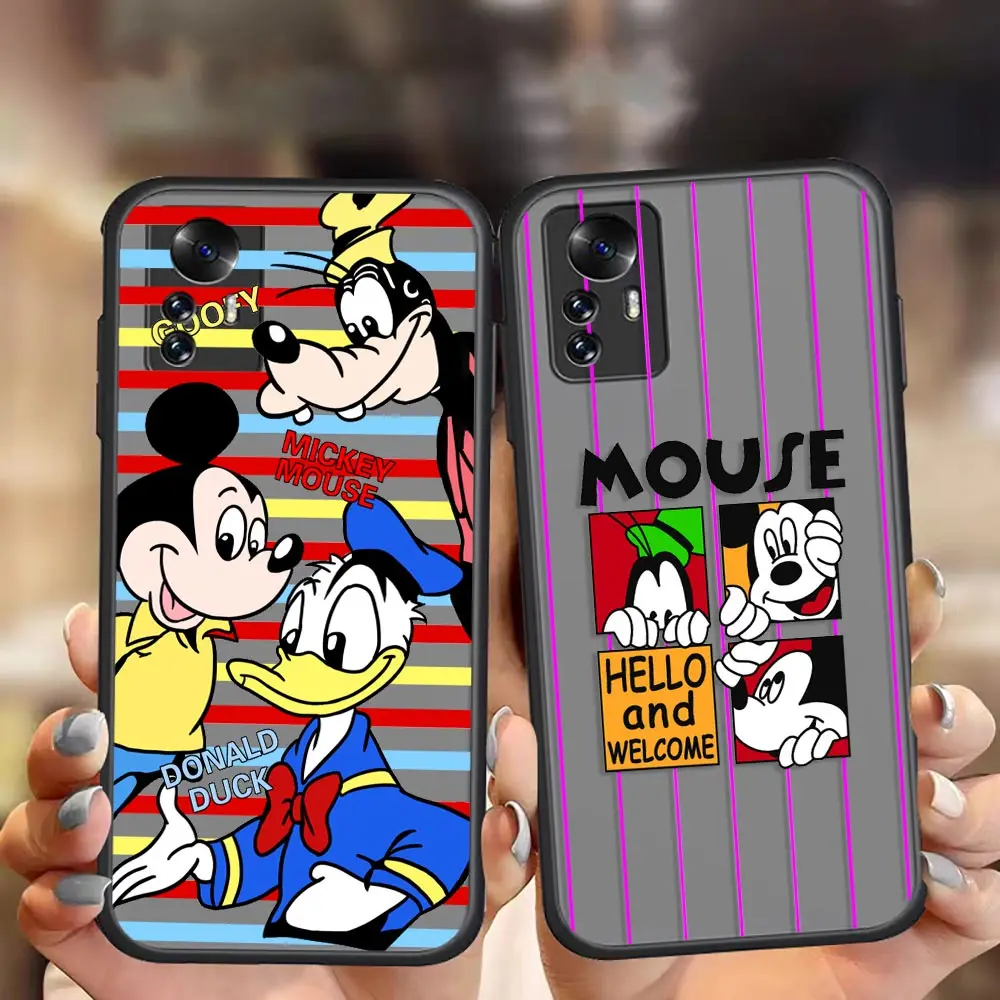 

Funny Minnie Mickey Mouse Cartoon Matte Case For Xiaomi 12 Pro Case For Xiaomi Mi 12 11 11T 10 10S 9 8 6X 5X Ultra Lite Tpro Pro